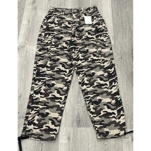 CELLO‎ 90's Baggy Jeans Camouflage Cargo Pants Women's Size 7